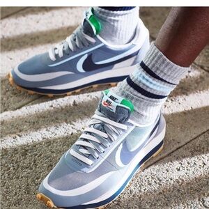 Men's Nike LDWaffle sacai CLOT Kiss of Death 2 - Cool Grey - Size 10.5